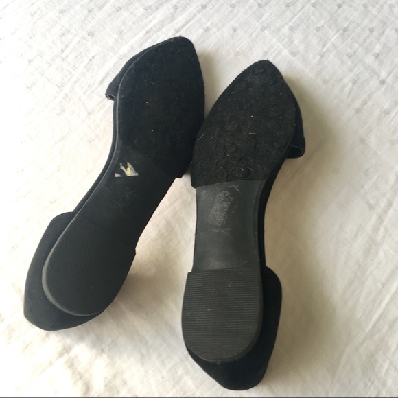 {JustFab} Black Flats. Size 6.5 HOST PICK! - Picture 6 of 8